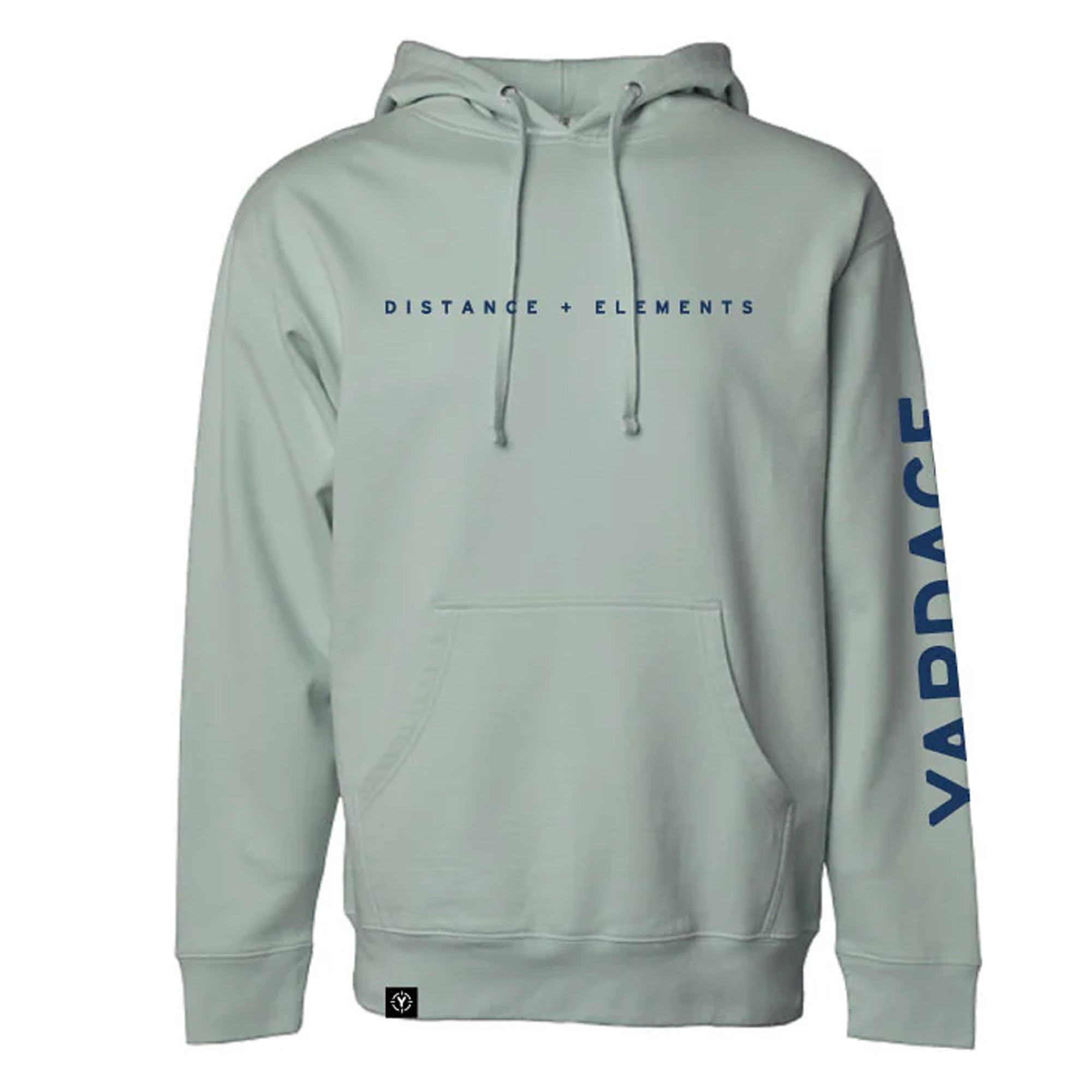 Yardage distance and elemets swetashirt front