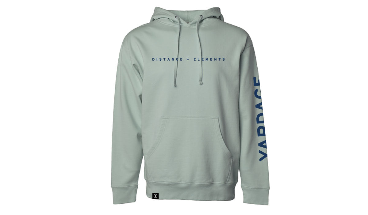 Yardage Distance and Elements Hodded Sweatshirt