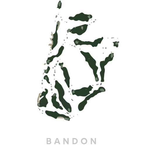 Bandon Golf Course Layout