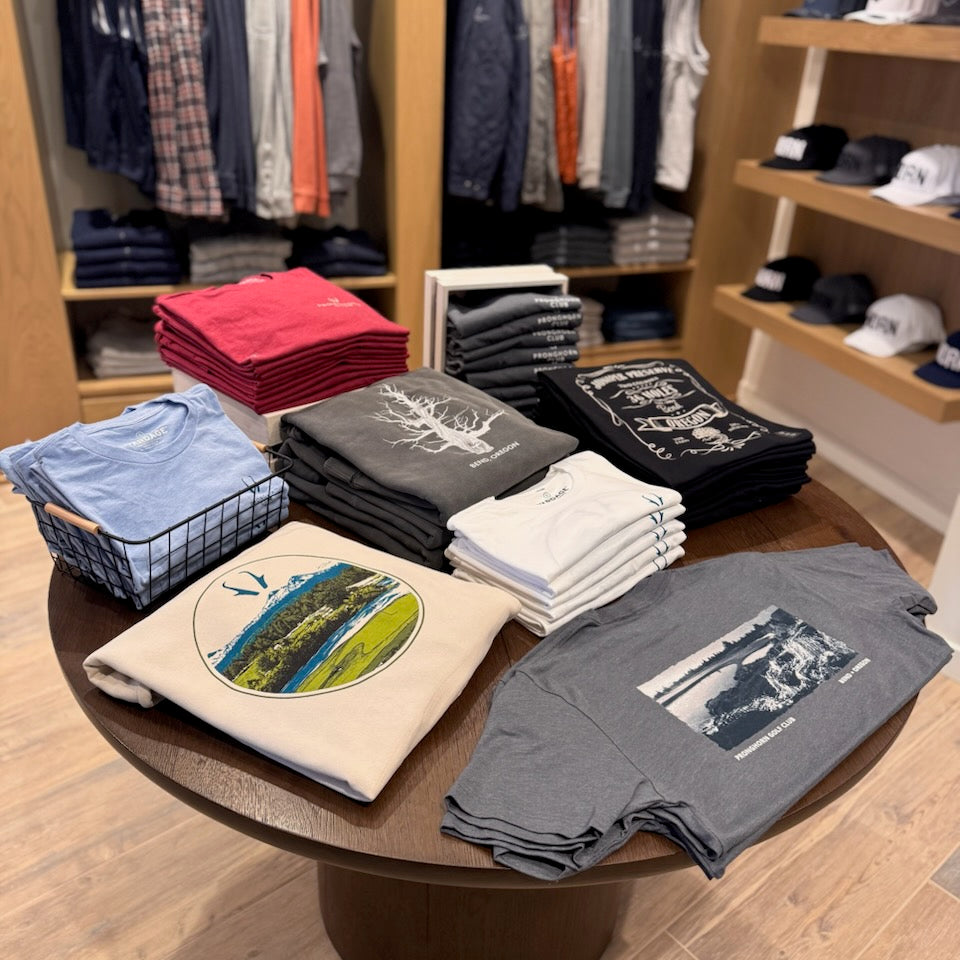 Pronghorn Apparel on Table