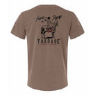 Back view of the Home On The Range Primo Tee in Clay