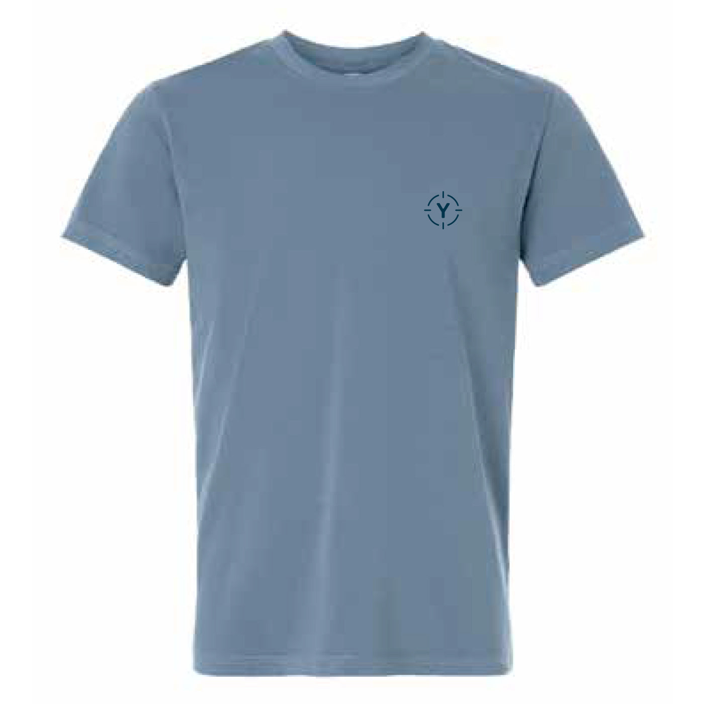 Front view of The Tahoe Tee in Slate