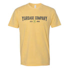 Ash Bros Anytime Tee in Bananna front view