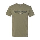 Ash Bros Anytime Tee in Olive front view