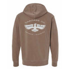 Back view of the Chasing Birdies Sweatshirt in Clay