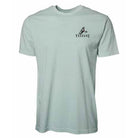 Back view of the Home On The Range Primo Tee in Sage