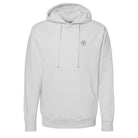 chasing birdies hoodie front view smoke color