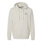 Ivory Yardage Hoodie front view