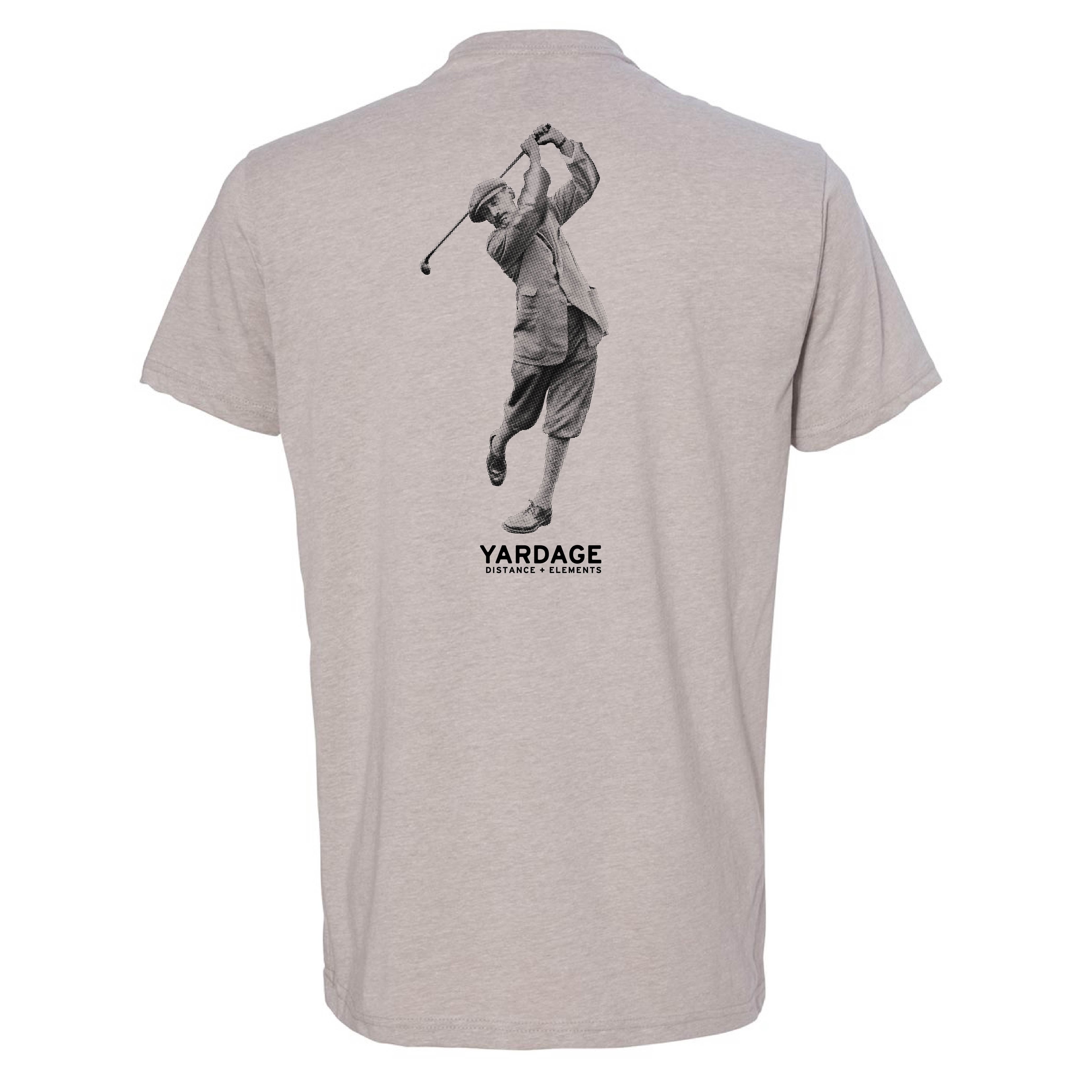 Yardage Bernard Darwin Tee Back