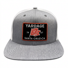 Yardage Flag Flat Billed Trucker Hat front view