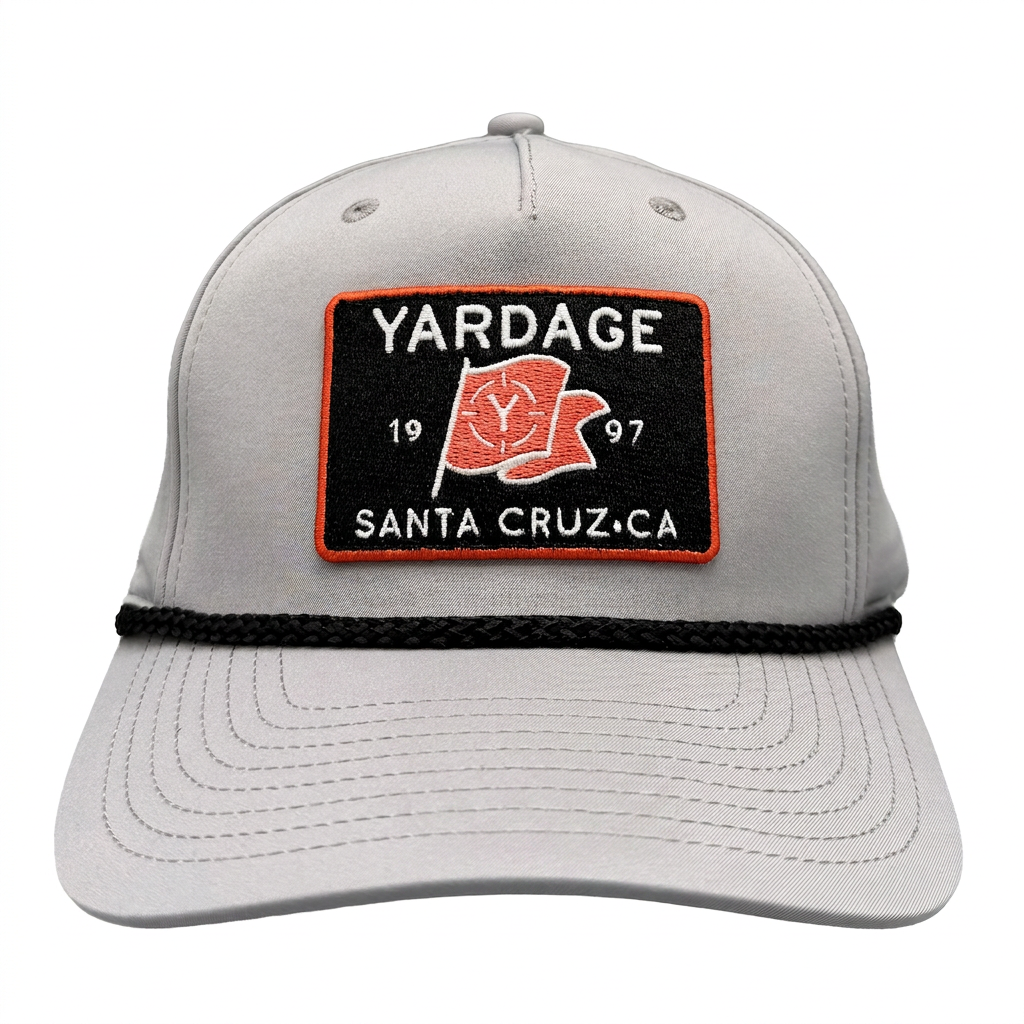 Yardage Flag Rope Hat front view