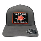 Gray cap with Yardage logo and text on a white background